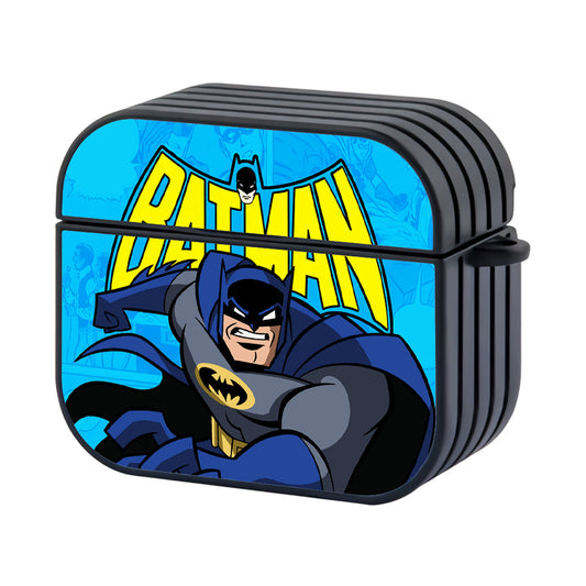 Batman In Action Hard Plastic Case Cover For Apple Airpods 4 - Ezzystore