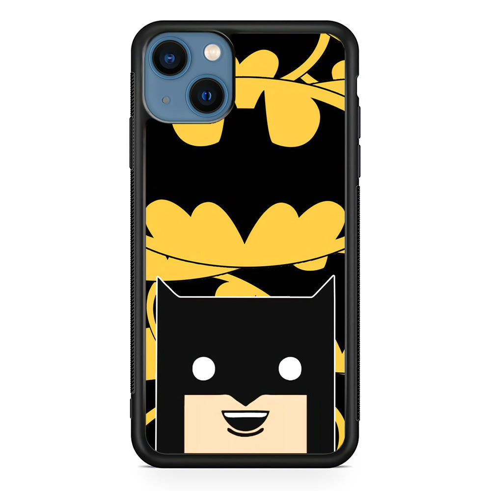 Batman Lego Face iPhone 14 Plus Case