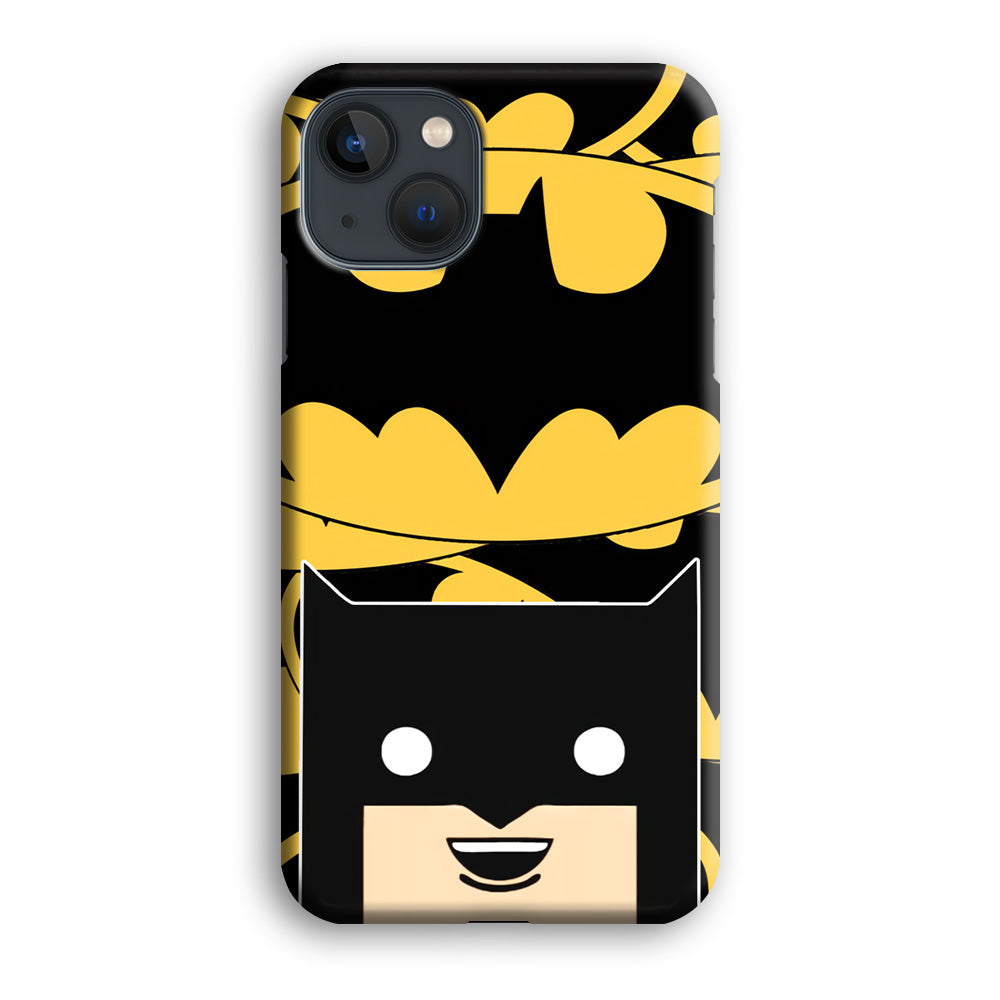 Batman Lego Face iPhone 15 Plus Case