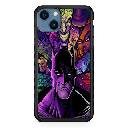 Batman x Villain iPhone 14 Case
