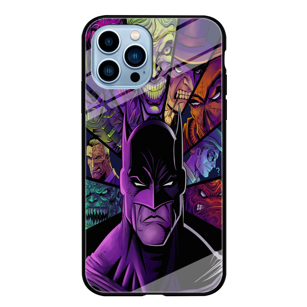 Batman x Villain iPhone 14 Pro Case