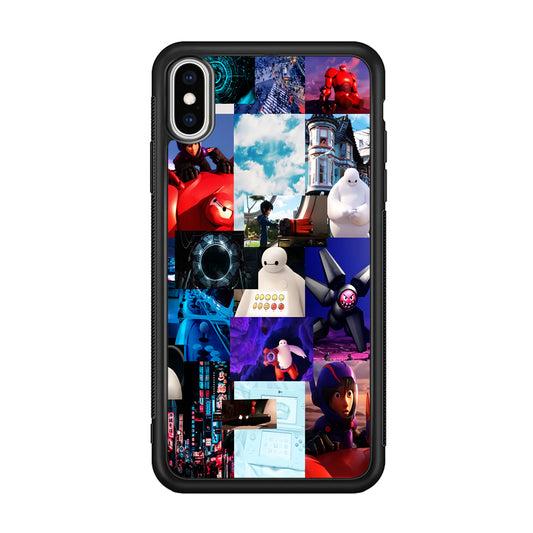 Baymax With Hiro Aesthetic Moment iPhone X Case