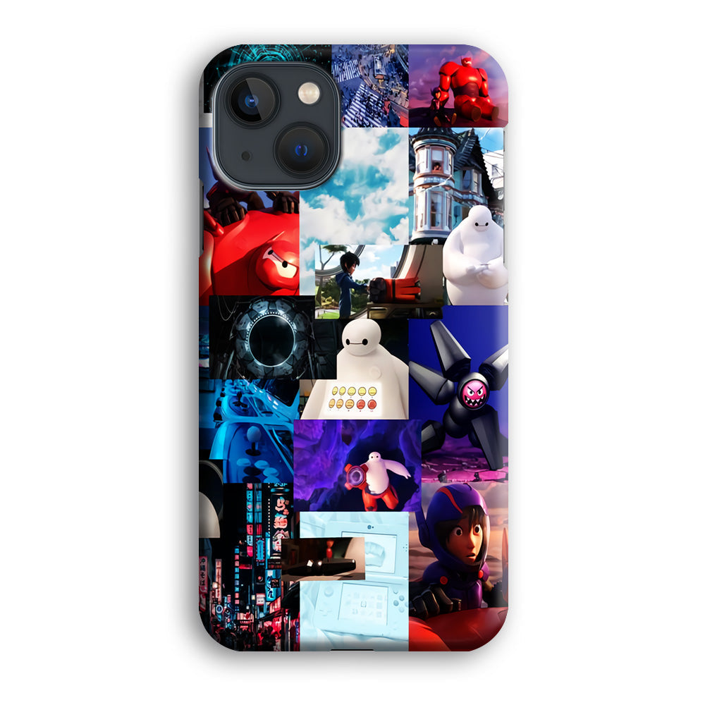 Baymax With Hiro Aesthetic Moment iPhone 15 Case