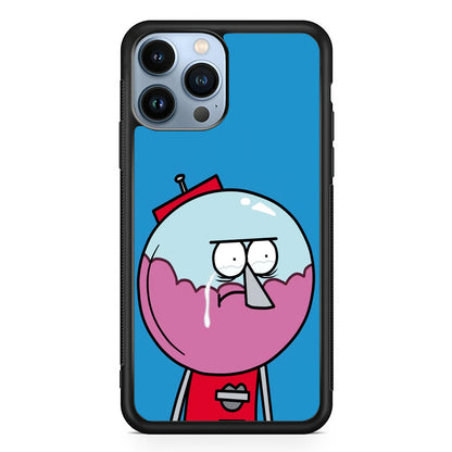 Benson Regular Show Crying Moment iPhone 14 Pro Max Case