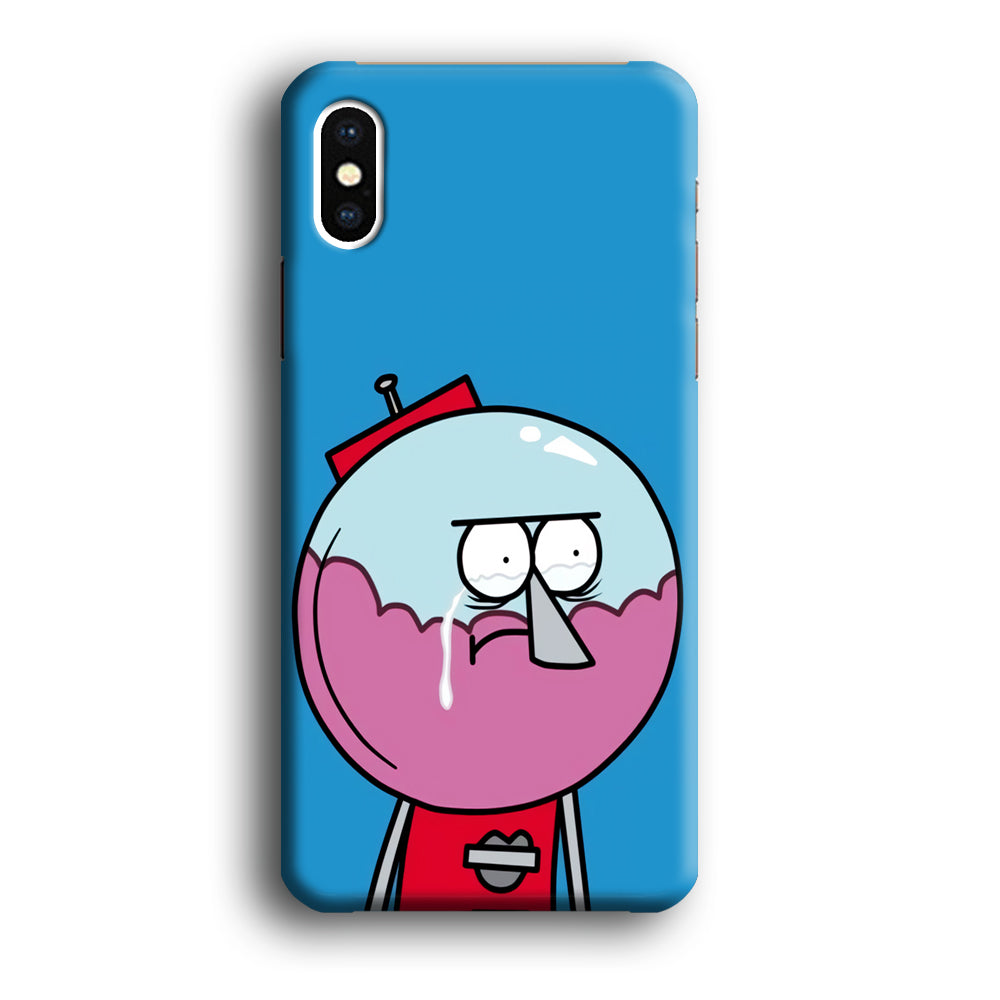 Benson Regular Show Crying Moment iPhone Xs Max Case