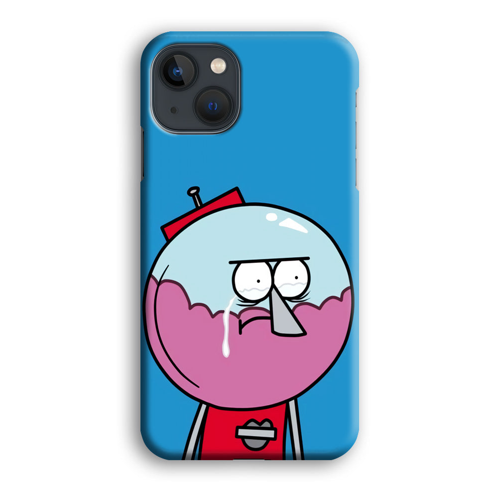 Benson Regular Show Crying Moment iPhone 15 Case