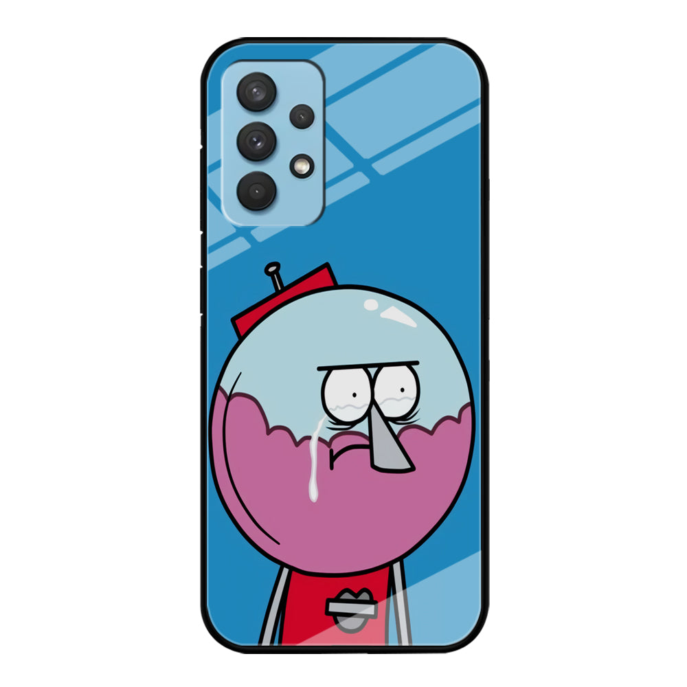 Benson Regular Show Crying Moment Samsung Galaxy A32 Case