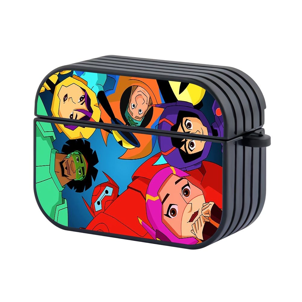 Big Hero 6 Full Team Hard Plastic Case Cover For Apple Airpods Pro - Ezzystore