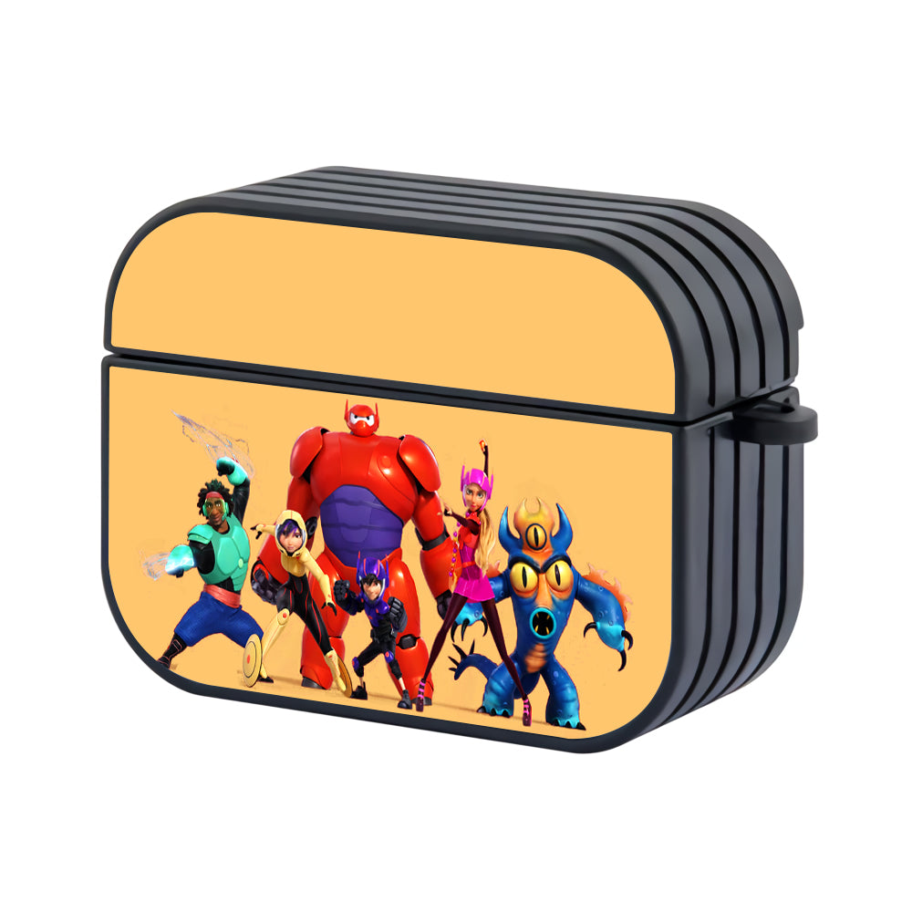 Big Hero Baymax Team Hard Plastic Case Cover For Apple Airpods Pro 3 - Ezzystore