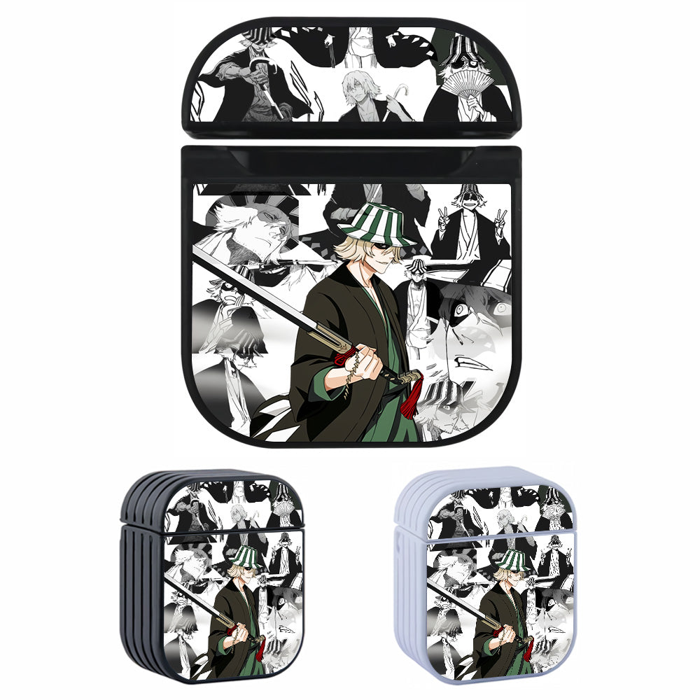 Bleach Kisuke Urahara Comic Hard Plastic Case Cover For Apple Airpods