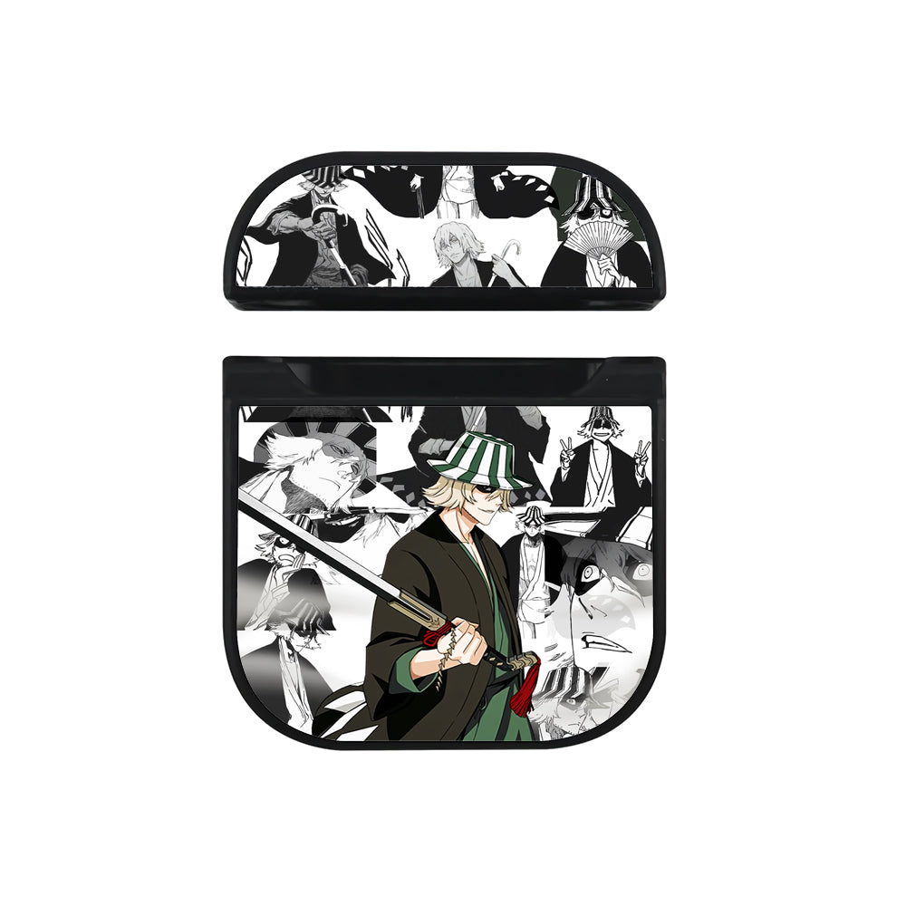 Bleach Kisuke Urahara Comic Hard Plastic Case Cover For Apple Airpods