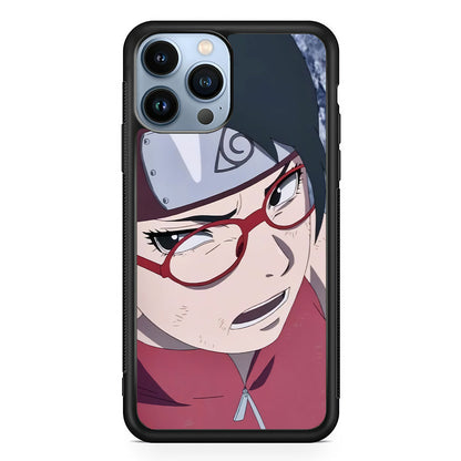 Boruto Sarada Uchiha iPhone 15 Pro Max Case