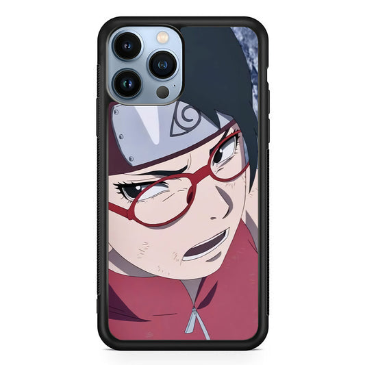 Boruto Sarada Uchiha iPhone 15 Pro Max Case