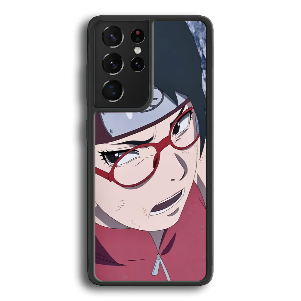 Boruto Sarada Uchiha Samsung Galaxy S24 Ultra Case - Ezzystore