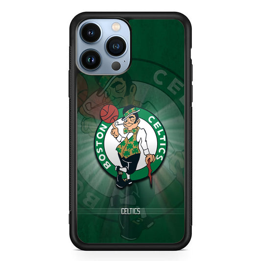 Boston Celtics Logo NBA iPhone 14 Pro Case