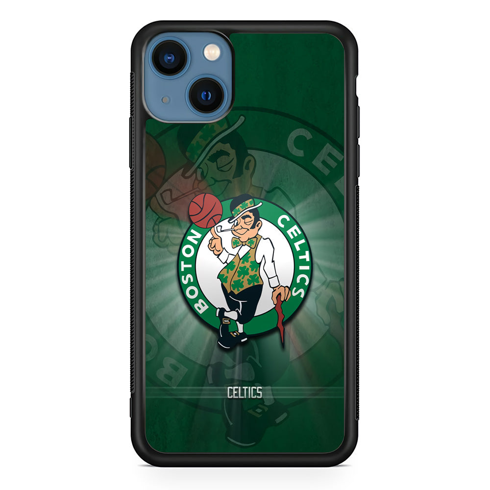 Boston Celtics Logo NBA iPhone 15 Plus Case