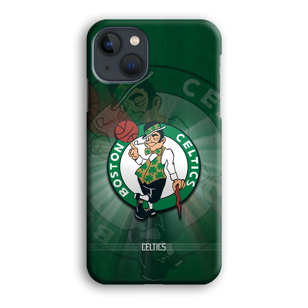 Boston Celtics Logo NBA iPhone 15 Case