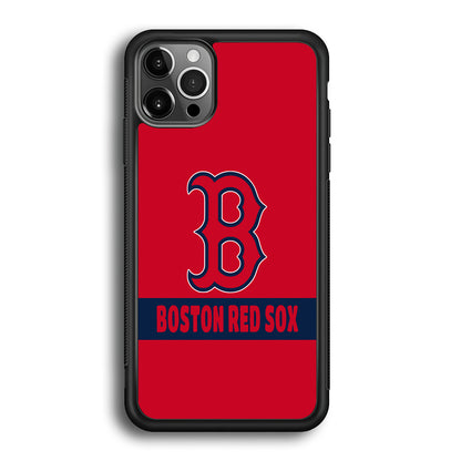 Boston Red Sox MLB Team iPhone 12 Pro Max Case