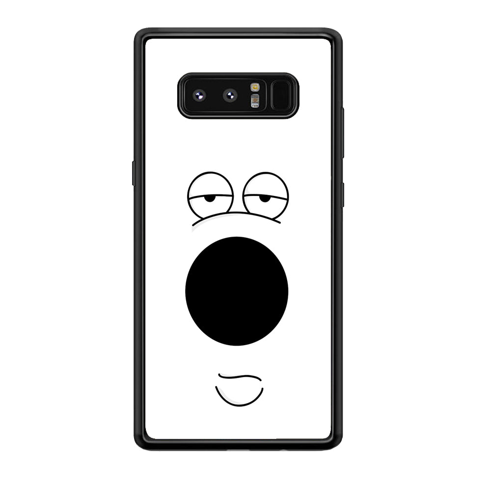 Brian Family Guy Face Samsung Galaxy Note 8 Case