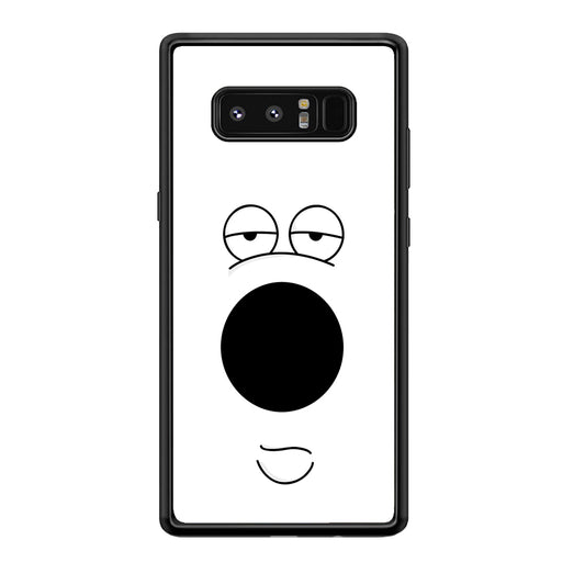Brian Family Guy Face Samsung Galaxy Note 8 Case