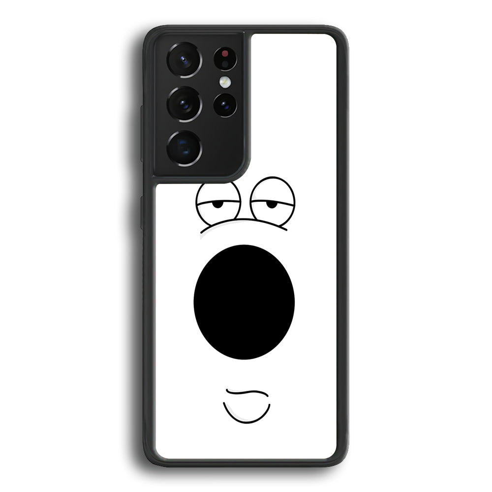 Brian Family Guy Face Samsung Galaxy S24 Ultra Case - Ezzystore