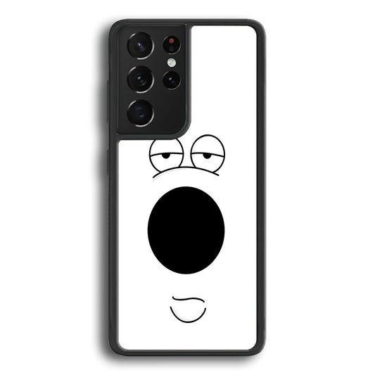 Brian Family Guy Face Samsung Galaxy S24 Ultra Case - Ezzystore