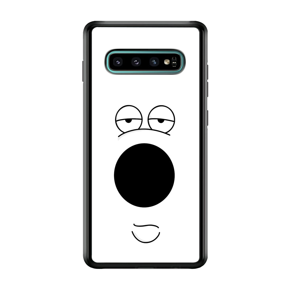 Brian Family Guy Face Samsung Galaxy S10 Case