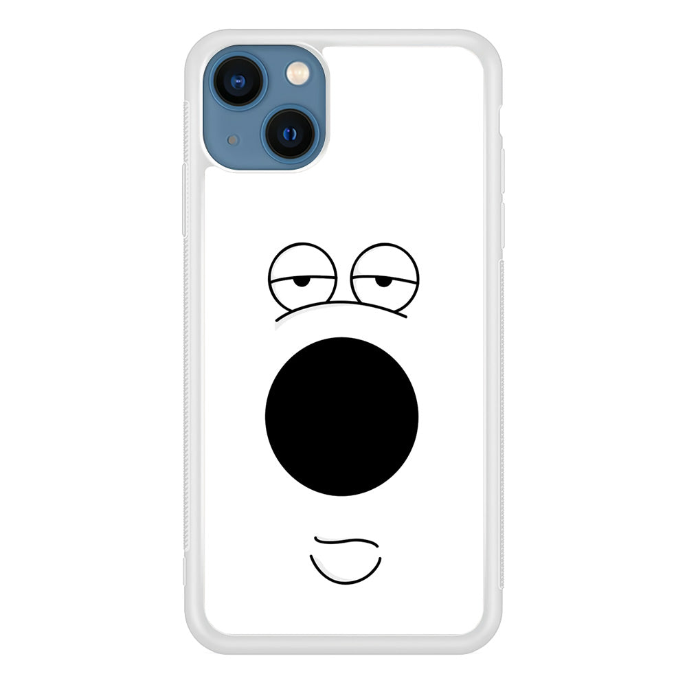 Brian Family Guy Face iPhone 14 Plus Case
