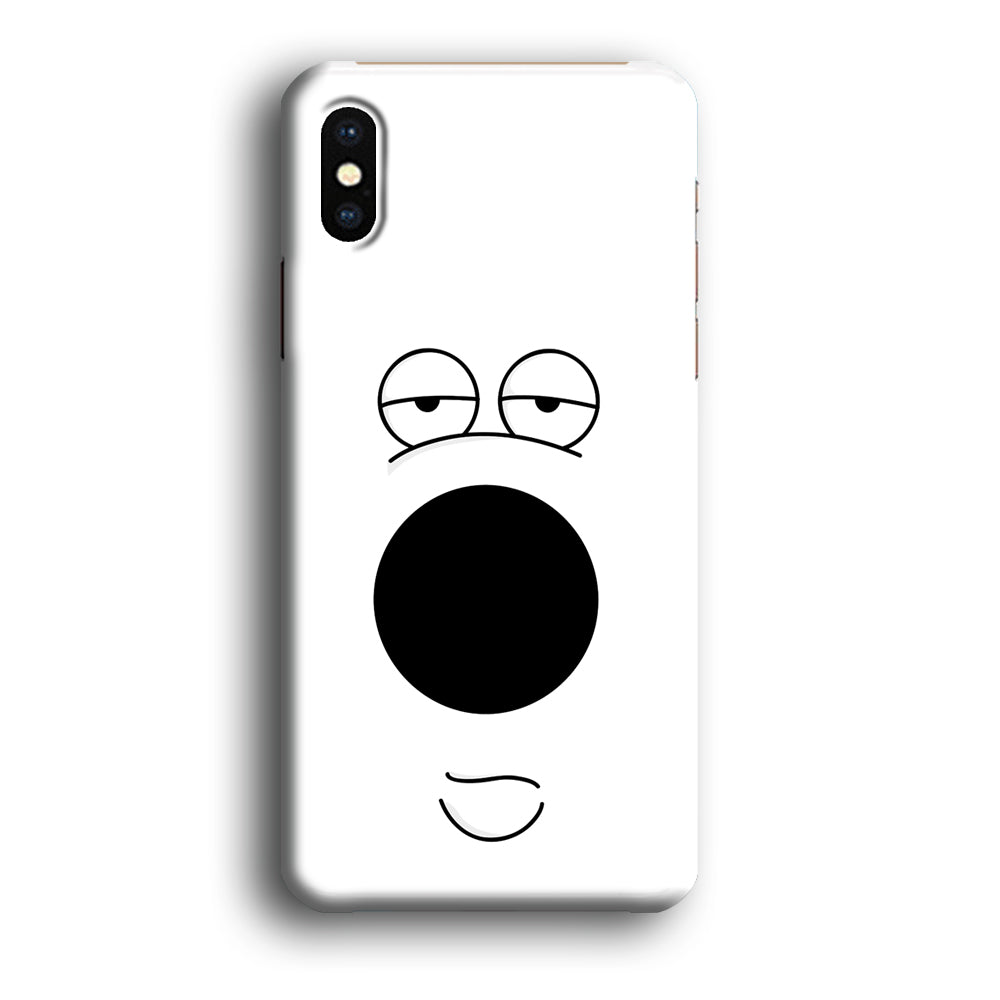 Brian Family Guy Face iPhone X Case