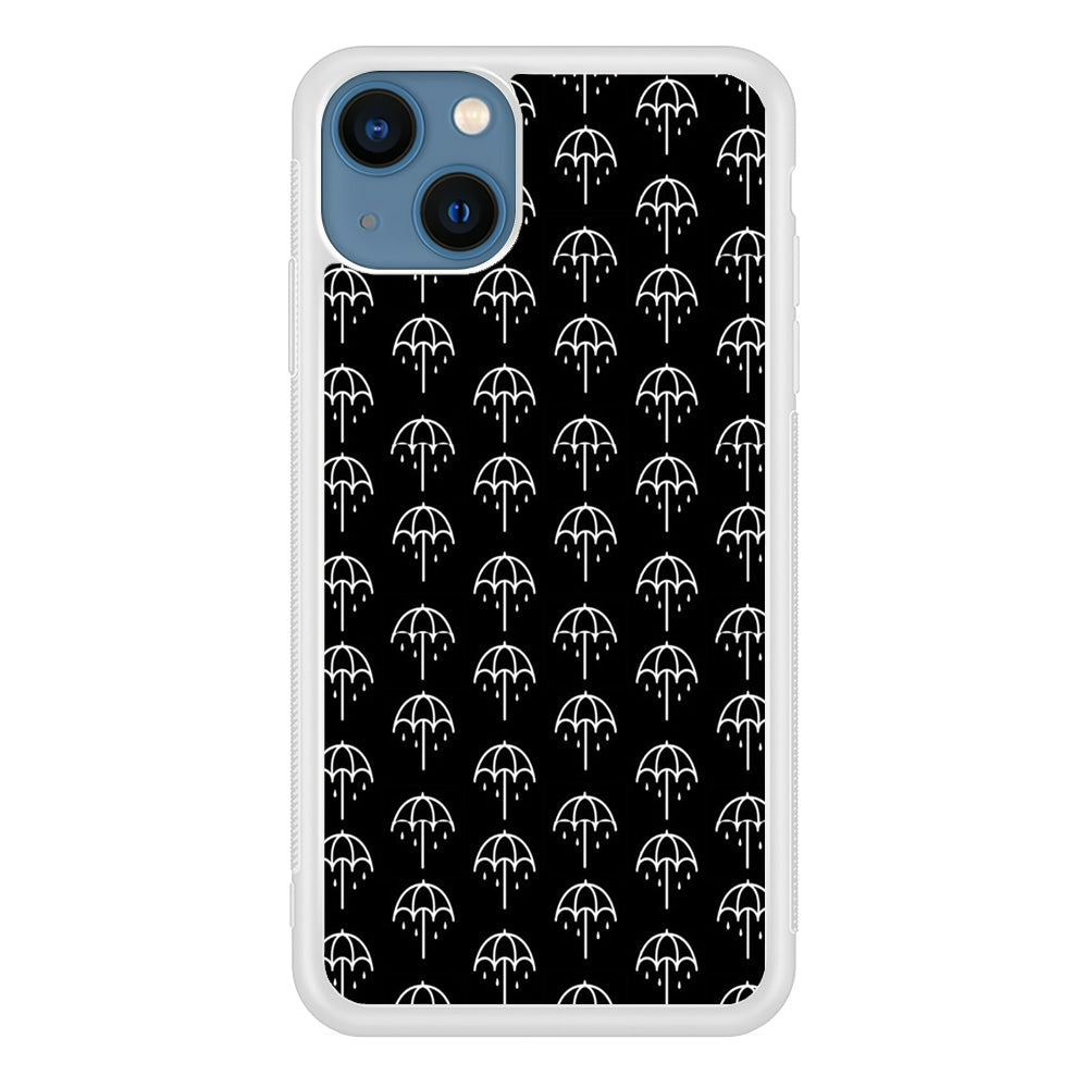 Bring Me The Horizon Black Umbrella Logo iPhone 14 Plus Case