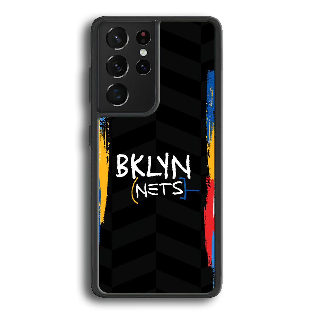 Brooklyn Nets Jersey NBA Samsung Galaxy S24 Ultra Case - Ezzystore