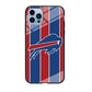 Buffalo Bills Stripe And Logo iPhone 12 Pro Max Case