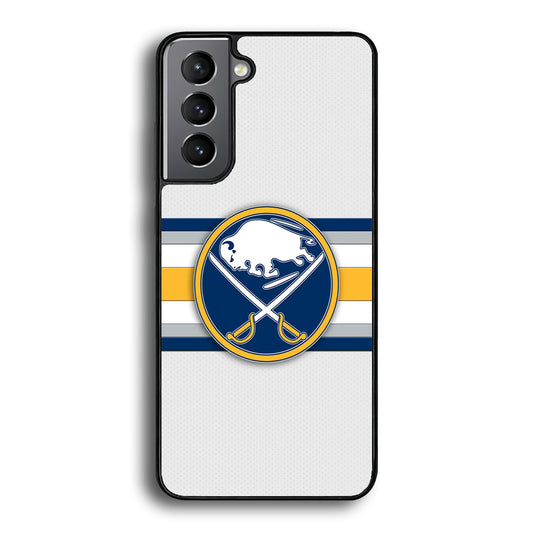 Buffalo Sabres Stripe Logo Samsung Galaxy S21 Plus Case - Ezzystore