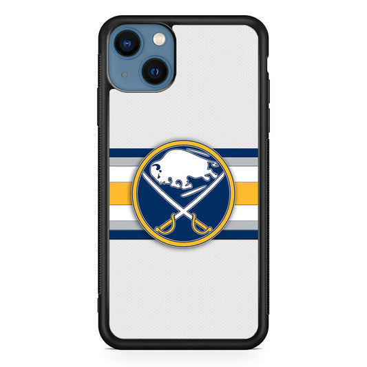 Buffalo Sabres Stripe Logo iPhone 14 Case