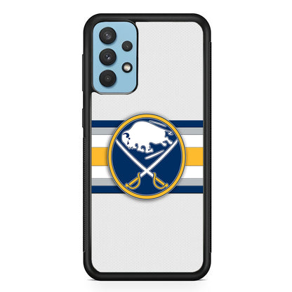 Buffalo Sabres Stripe Logo Samsung Galaxy A32 Case