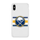 Buffalo Sabres Stripe Logo iPhone Xs Max Case