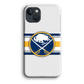 Buffalo Sabres Stripe Logo iPhone 15 Case