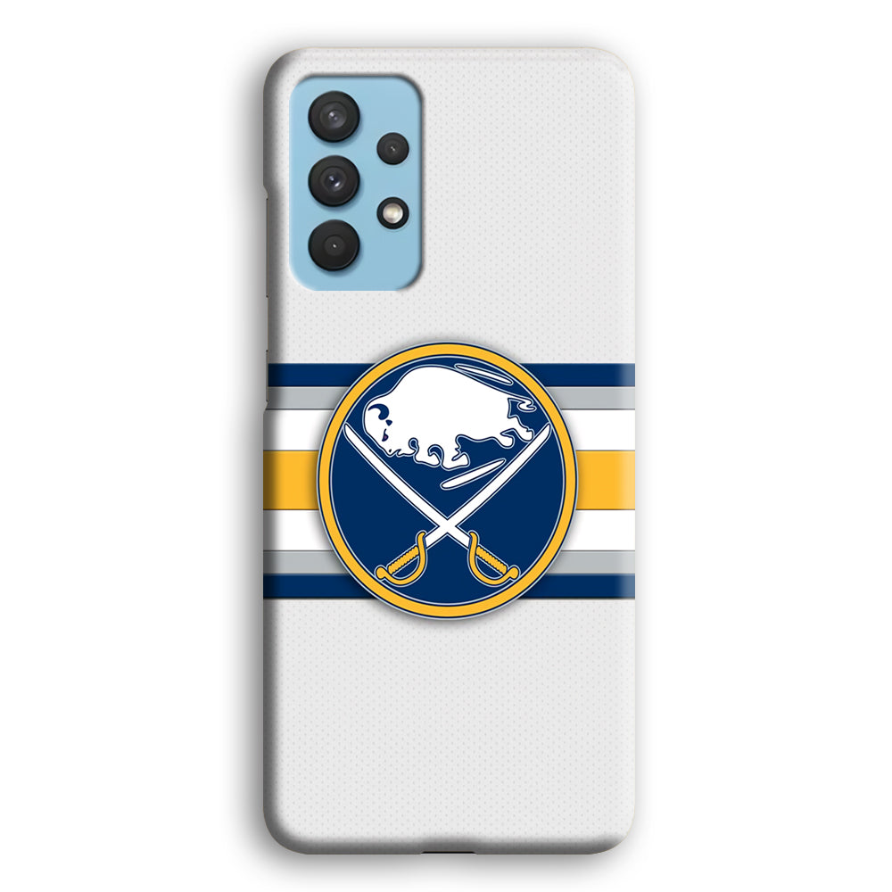 Buffalo Sabres Stripe Logo Samsung Galaxy A32 Case