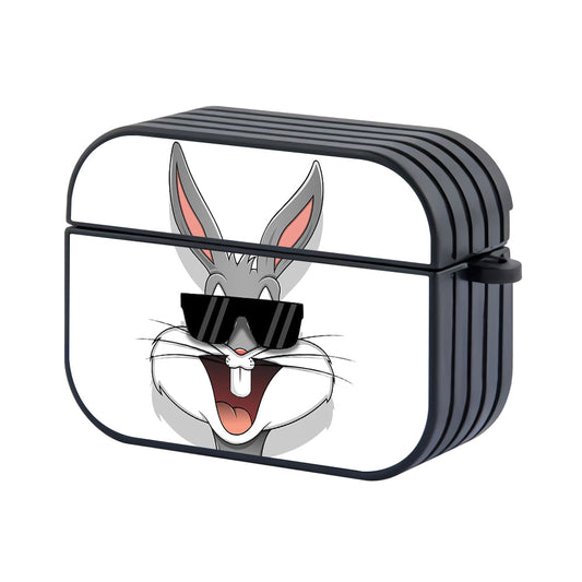 Bugs Bunny Cool Glasses Hard Plastic Case Cover For Apple Airpods Pro 3 - Ezzystore