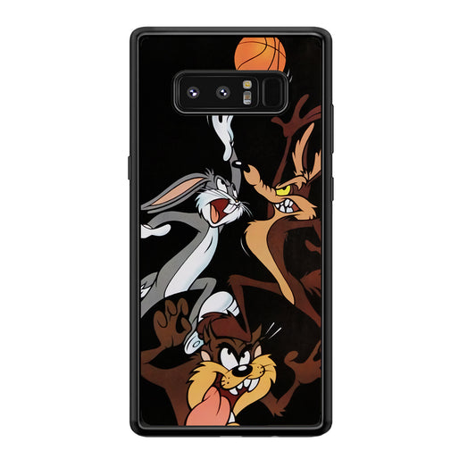 Bugs Bunny Coyote And Taz Playing Basketball Samsung Galaxy Note 8 Case
