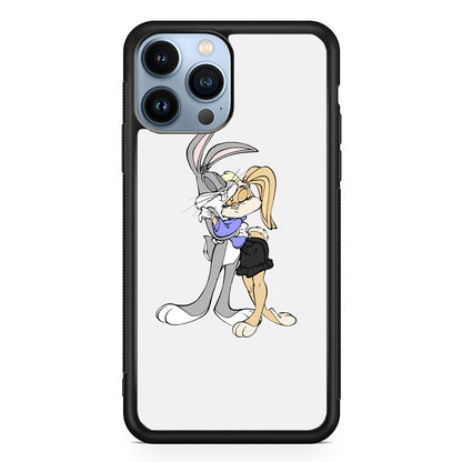 Bugs Bunny With Lola Bunny iPhone 15 Pro Case
