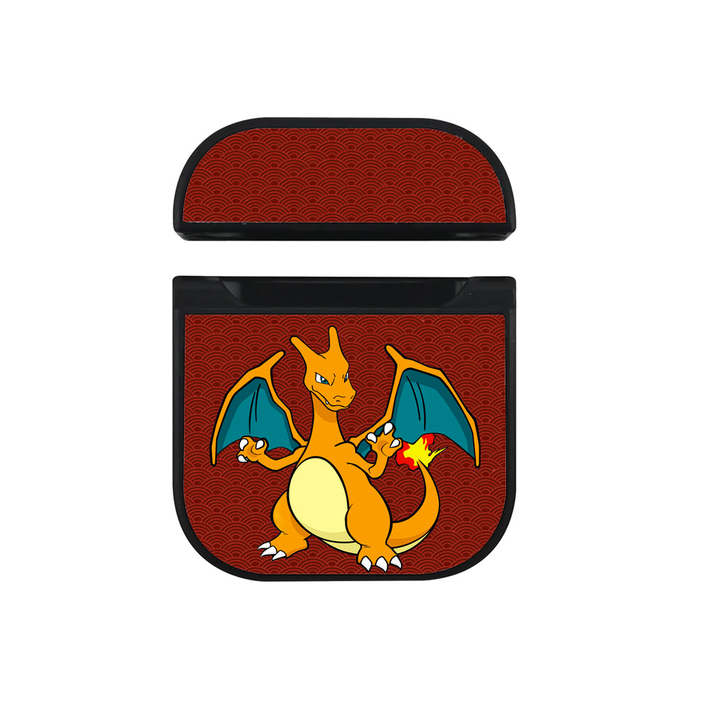 Charizard Pokemon Character Hard Plastic Case Cover For Apple Airpods