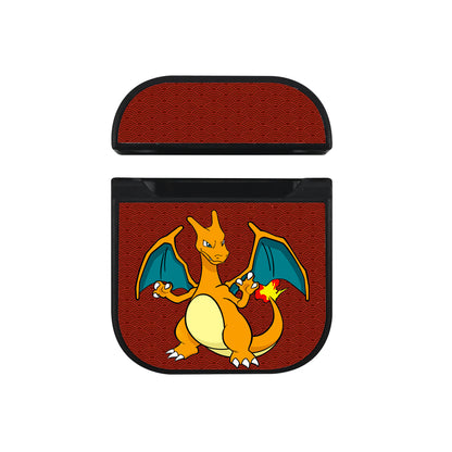 Charizard Pokemon Character Hard Plastic Case Cover For Apple Airpods