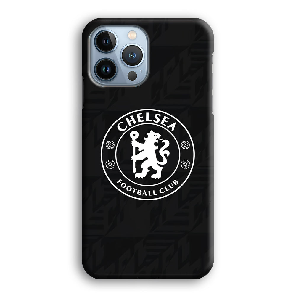 Chelsea FC Pattern of Jersey iPhone 14 Pro Max Case
