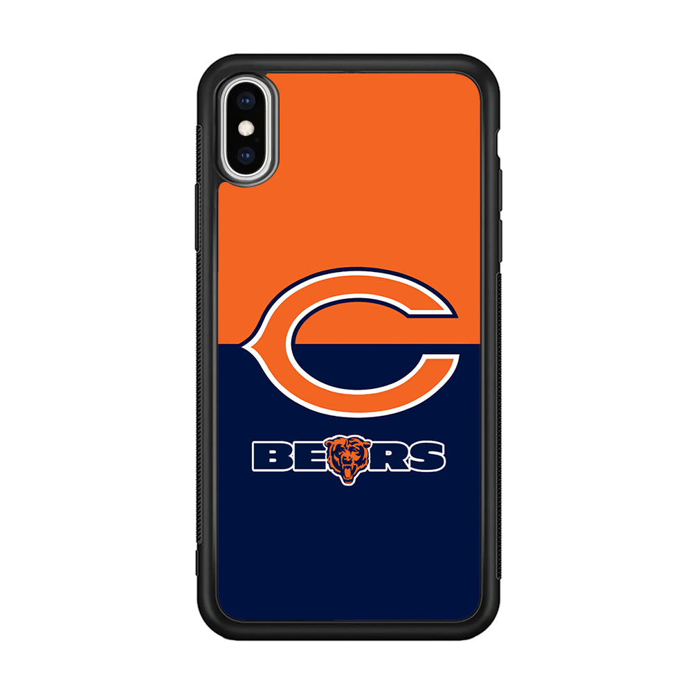 Chicago Bears Two Colours iPhone XS Case