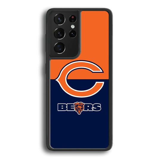 Chicago Bears Two Colours Samsung Galaxy S23 Ultra Case - Ezzystore