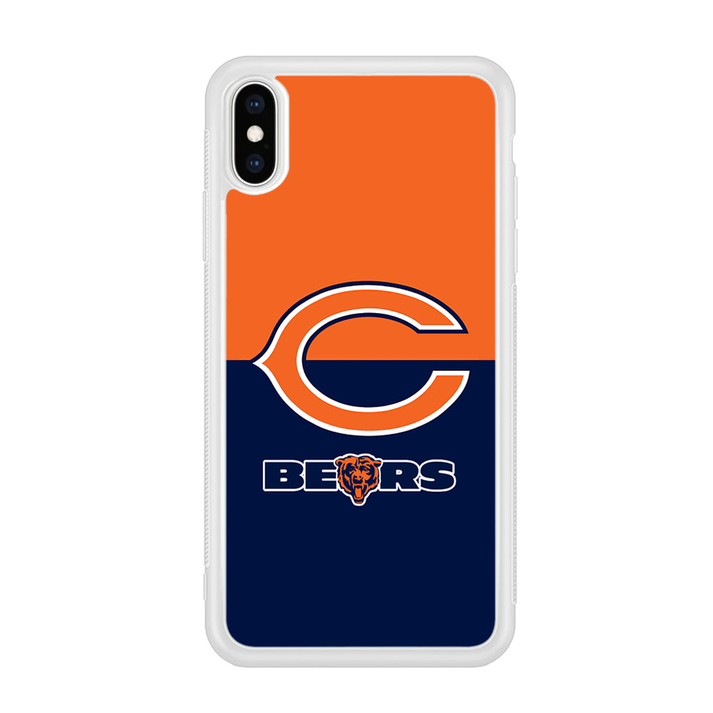 Chicago Bears Two Colours iPhone XS Case