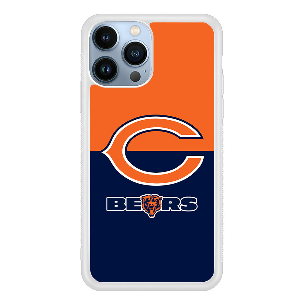 Chicago Bears Two Colours iPhone 15 Pro Max Case
