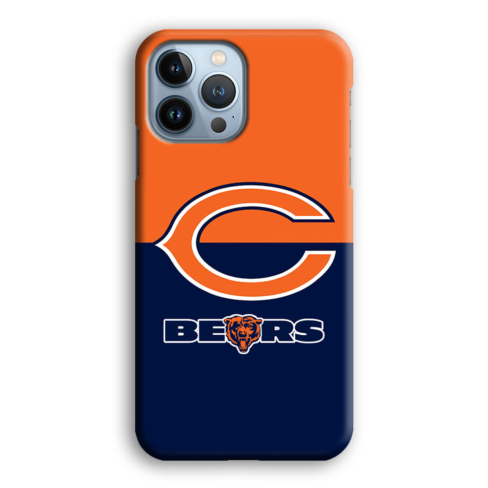 Chicago Bears Two Colours iPhone 15 Pro Case