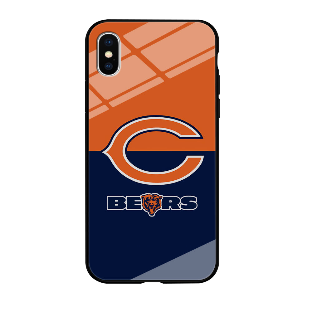 Chicago Bears Two Colours iPhone X Case
